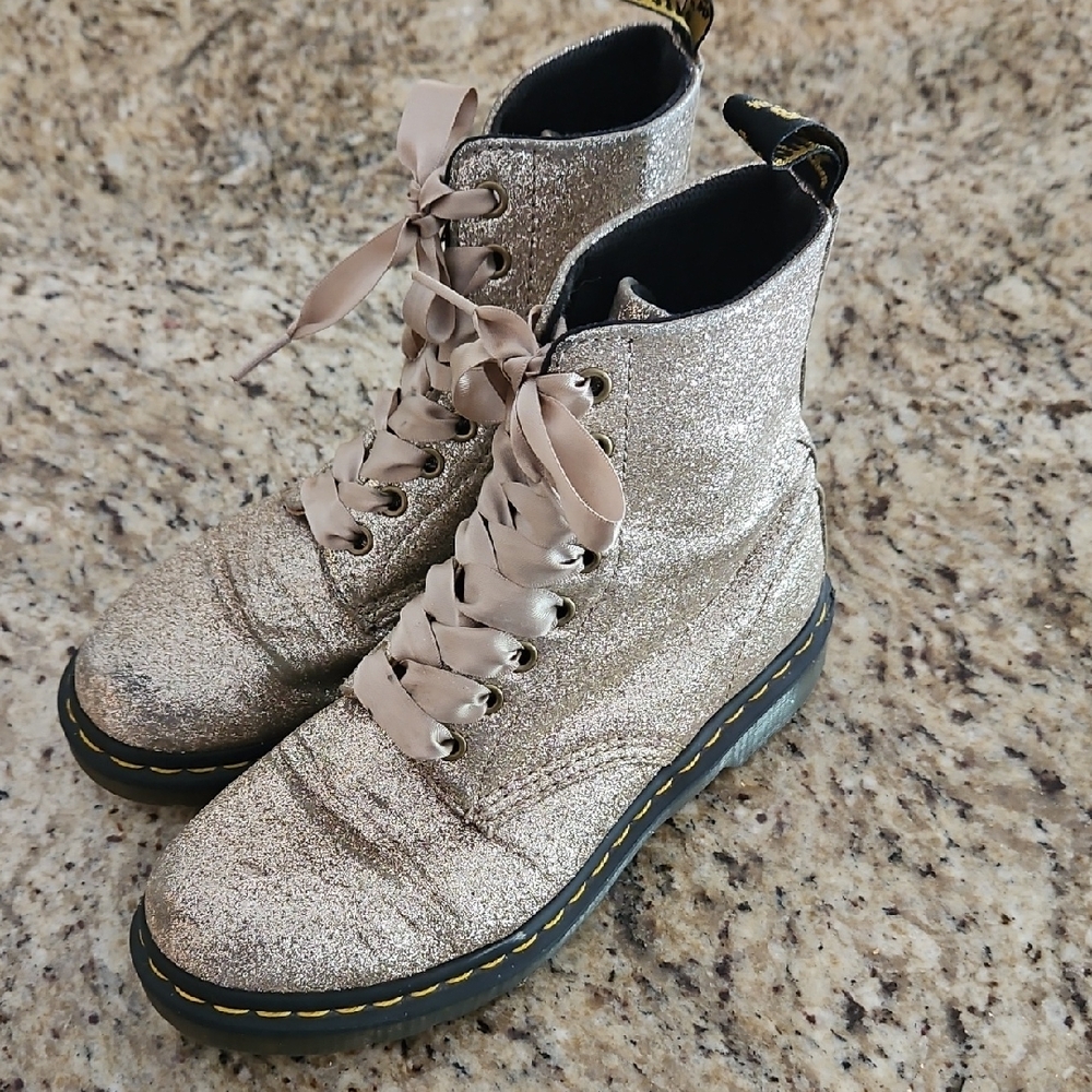Dr. Martens 1460 Pascal Glitter Boots